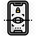 Smartphone-Netzhautscanner  Icon