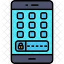 Smartphone password  Icon