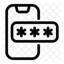 Smartphone Password Login Icon