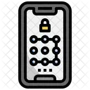 Smartphone Pattern Lock  Icon