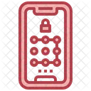 Smartphone Pattern Lock  Icon