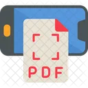 Smartphone pdf  Icon