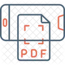 Smartphone pdf  Icon