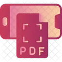 Smartphone pdf  Icon
