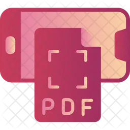 Smartphone pdf  Icon