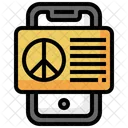 Smartphone Peace  Icon