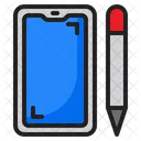 Smartphone Pen  Icon