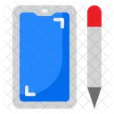 Smartphone Pen  Icon
