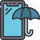Cover Protection Umbrella Icon