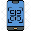 Smartphone Qr Code Icon