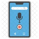 Smartphone Recorder Voice Recording Audio Smartphone Icon