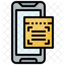 Smartphone Scan  Icon