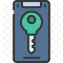 Smartphone Security Key  Icon