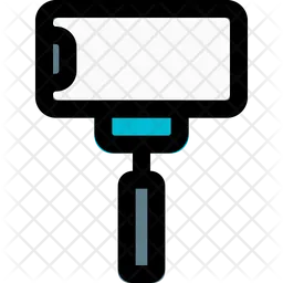 Smartphone Selfie Stick  Icon