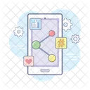 Smartphone Seo Optimization  Icon