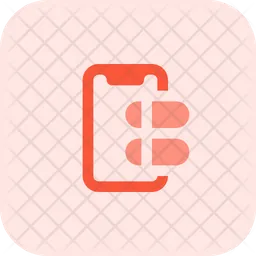 Smartphone Server  Icon