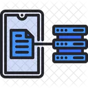 Smartphone Server  Icon