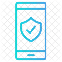 Smartphone-Sicherheit  Symbol