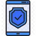 Smartphone-Sicherheit  Symbol