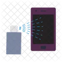Smartphone Spray Smartphone Prevention Icon