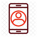 Smartphone Support Communication Device Icon