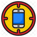 Smartphone Target  Icon