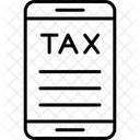스마트폰 세금  아이콘