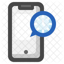 Smartphone Time  Icon