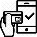 Kredit Karte Hand Symbol