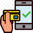 Kredit Karte Hand Symbol
