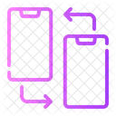 Smartphone Data Transfer Backup Icon