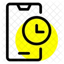 Smartphone Uhr Smartphone Zeit Icon