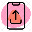 Smartphone Upload  Icon