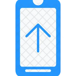 Smartphone upload  Icon