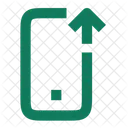 Smartphone Upload Download Arrow Icon
