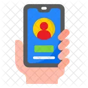 Smartphone User Smartphone Mobilephone Icon