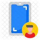 Smartphone User  Icon