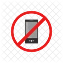 Smartphone-Verbot  Symbol