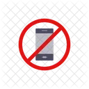 Smartphone-Verbot  Symbol