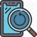 Suche Verlauf Datenschutz Icon