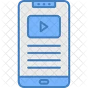 Smartphone Video Mobile Phone Icon