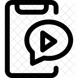 Smartphone Video  Icon
