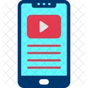 Smartphone Video Mobile Phone Icon