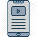 Smartphone Video Mobile Phone Icon