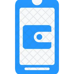 Smartphone wallet  Icon