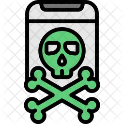 Smartphone warning  Icon