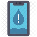 Smartphone Wasserschaden  Symbol