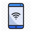 Smartphone wi-fi  Icon