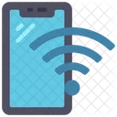 Smartphone wi-fi  Ícone