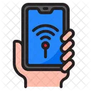 Smartphone Wifi  Icon